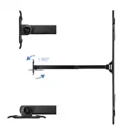 TooQ SOPORTE GIRATORIO E INCLINABLE PARA MONITOR / TV LCD, PLASMA DE 37-70, NEGRO
