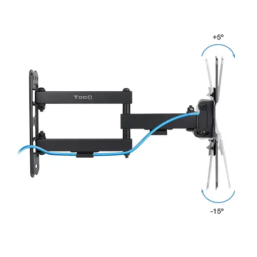 TooQ Soporte de Pared para Pantallas 13\-43\, Negro