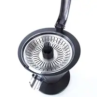 JATA EX1057 exprimidor Exprimidor eléctrico con brazo 300 W Acero inoxidable