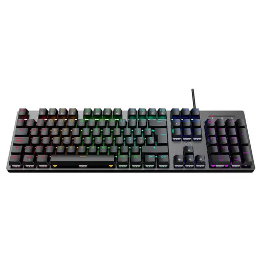 Hiditec GK400 ARGB teclado Juego USB Negro