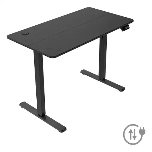 Mars Gaming MGD-ERGOPRO, Mesa Ajuste Altura Eléctrico 73-118cm, Superficie Ergonóm