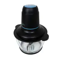 JATA JEPC1250 picadora eléctrica de alimentos 1,5 L 400 W Negro, Transparente