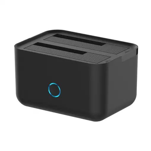 AISENS Estacion De Docking De Doble Bahia ASDS-D01B SATA 2.5/3.5 A USB 3.0/3.1 Gen