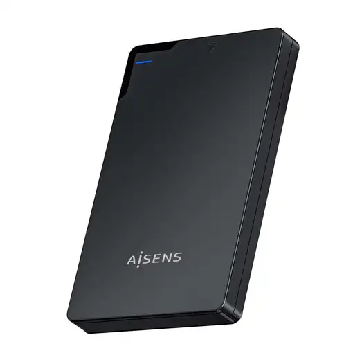 AISENS Caja Externa 2,5″ 9.5mm SATA a USB 3.0/USB3.1 Gen1, Negra
