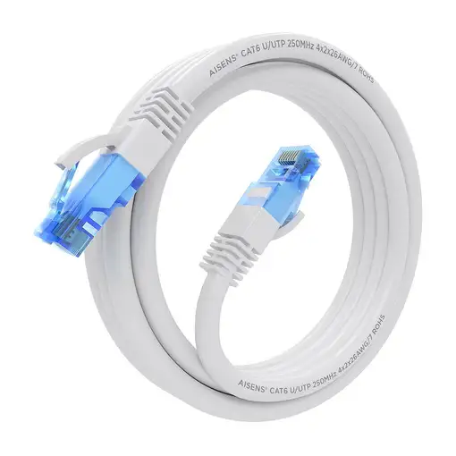 AISENS A135-0821 cable de red Blanco 2 m Cat6 U/UTP (UTP)