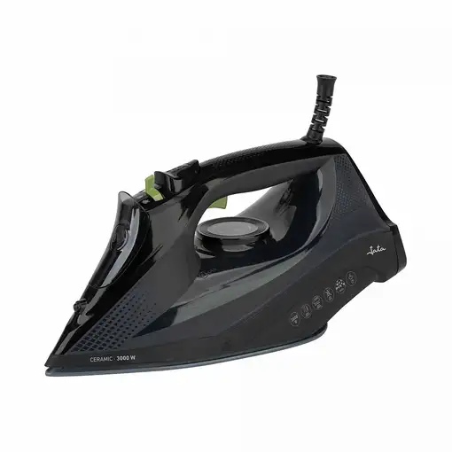 JATA JEPL2401 plancha Plancha a vapor Suela de cerámica 3000 W Negro