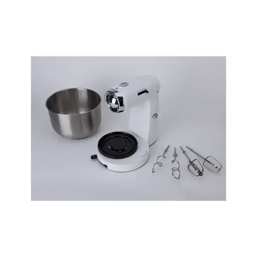 Batidora amasadora JATA MZ670 con 5 velocidades. 4 accesorios. Bol de 3,5 litros