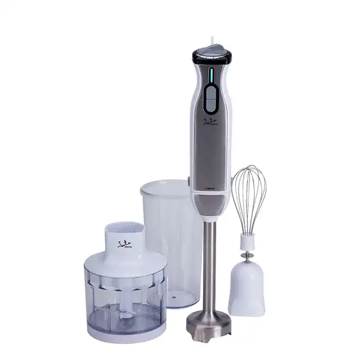 JATA BT199 licuadora Batidora de inmersión 1000 W Acero inoxidable, Blanco