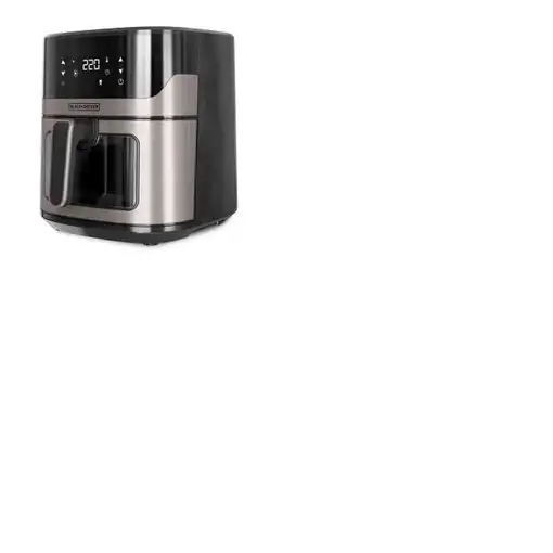 Black & Decker BXAF6500E Sencillo 6,5 L Independiente 1600 W Freidora baja en gras