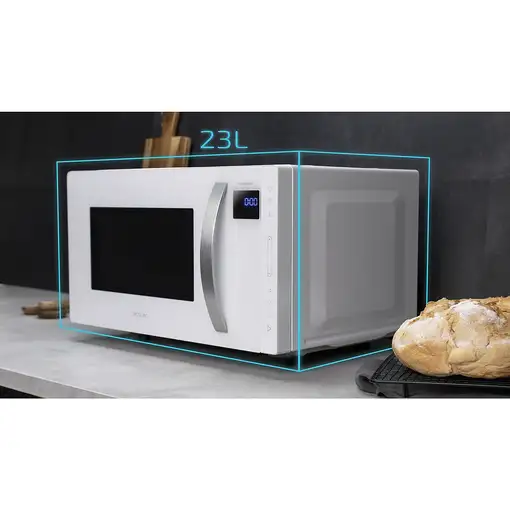 Cecotec GrandHeat 2300 Flatbed Touch Blanco Solo microondas Encimera 23 L 800 W