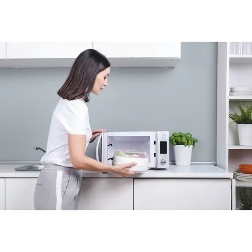 Candy COOKinApp CMXG22DS/ST Acero inoxidable Microondas con grill Encimera 22 L 80