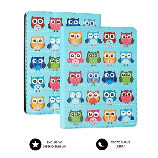 Funda Tablet Universal Trendy Case Owls 9.6\ a 11\