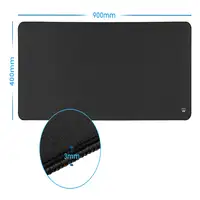 Ewent EW3182 alfombrilla para ratón Alfombrilla de ratón para juegos Negro