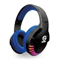 Sparco SPWHEADPHONE auricular y casco Auriculares Inalámbrico Diadema Juego USB Ti