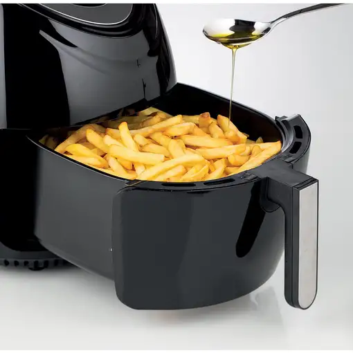 Ariete 4618/00 Sencillo 7 L Independiente 1800 W Freidora de aire caliente Negro,