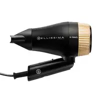 Bellissima B-Travel secador 1400 W Negro, Oro