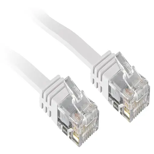 Lindy 3m Cat.6 cable de red Blanco Cat6