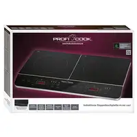 ProfiCook PC-DKI 1067 Negro Encimera 60.5 cm Con placa de inducción 2 zona(s)