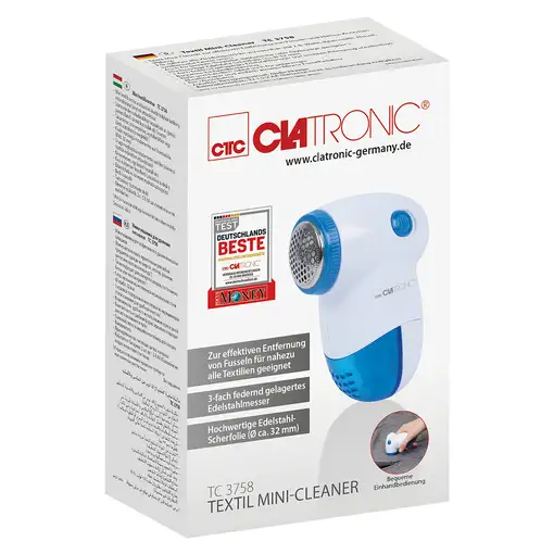 Clatronic TC 3758 Azul, Blanco Acero inoxidable
