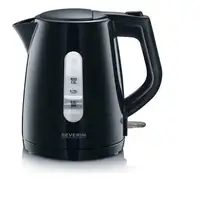 Severin WK 3410 tetera eléctrica 1 L 2200 W Negro