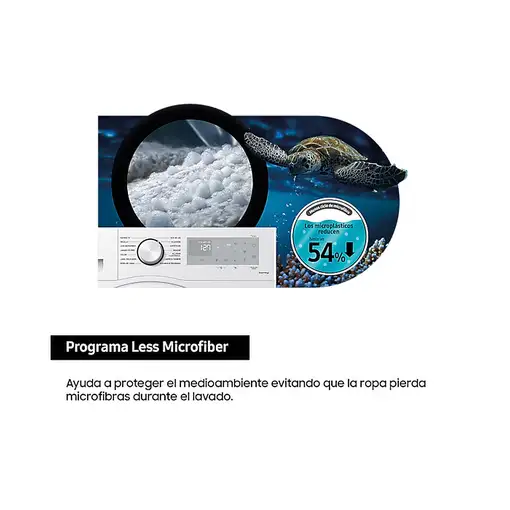 Samsung WW90CGC04DTH lavadora Carga frontal 9 kg 1400 RPM Blanco