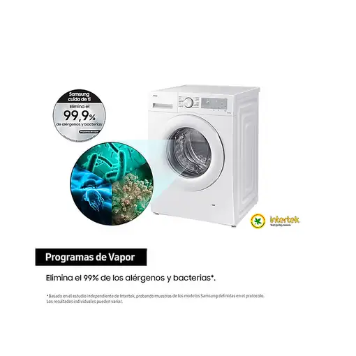 Samsung WW90CGC04DTH lavadora Carga frontal 9 kg 1400 RPM Blanco