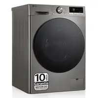 LG F4WR7010AGS lavadora Carga frontal 10 kg 1400 RPM Acero inoxidable