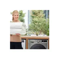 LG F4WR7010AGS lavadora Carga frontal 10 kg 1400 RPM Acero inoxidable