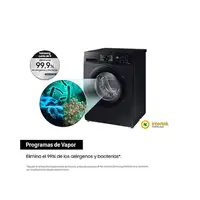 Samsung WW80CGC04DAB lavadora Carga frontal 8 kg 1400 RPM Negro