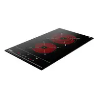 Teka TBC 32010 TTC Negro Integrado 30 cm Cerámico 2 zona(s)