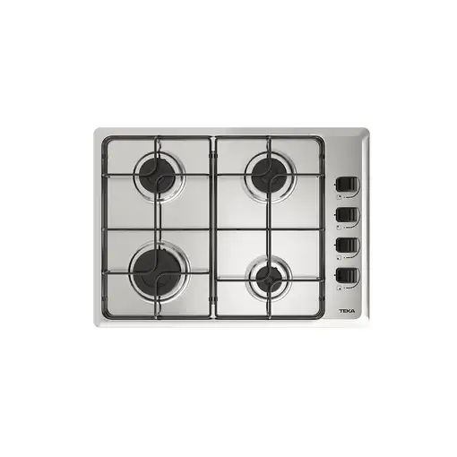Teka HLX 540 KL Acero inoxidable Integrado 60 cm Encimera de gas 4 zona(s)