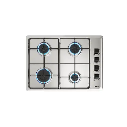 Teka HLX 540 KL Acero inoxidable Integrado 60 cm Encimera de gas 4 zona(s)