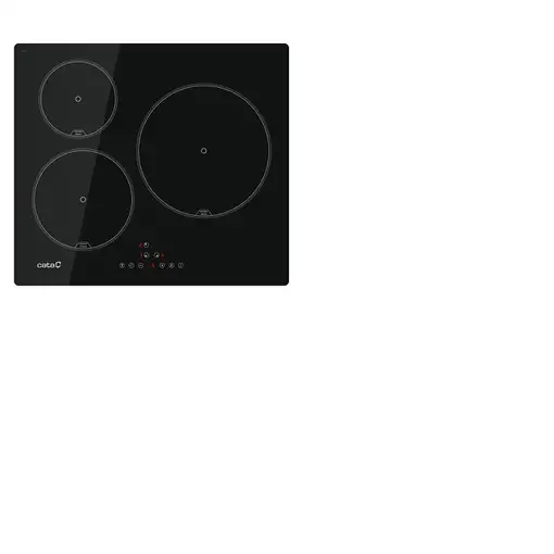 CATA IB 6303E2 BK Negro Integrado 59 cm Con placa de inducción 3 zona(s)