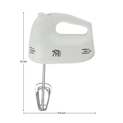 Batidora de Varillas Amasadora 150W 5 Velocidades Whip 7house