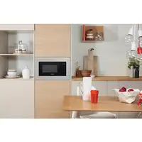 Indesit MWI 120 SX Acero inoxidable Solo microondas Integrado 20 L 800 W