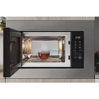Indesit MWI 120 SX Acero inoxidable Solo microondas Integrado 20 L 800 W