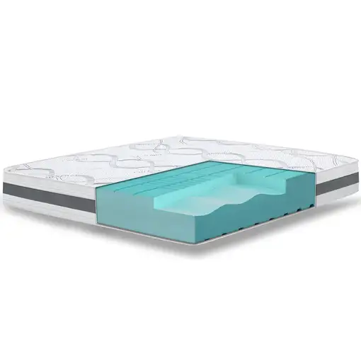 The White Stone Colchón Carbon Matrimonial 140x200 Memory|H25cm|M. in Italy