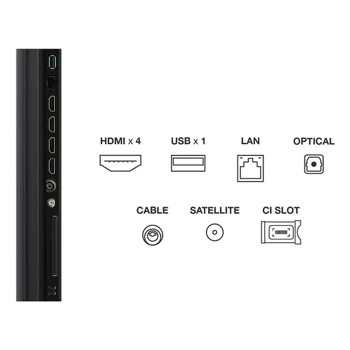 TCL 75C7K Televisor 190,5 cm (75\) 4K Ultra HD Smart TV Wifi Metálico 3000 cd / m²