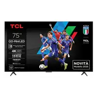 TCL C6K 75C6K Televisor 190,5 cm (75\) 4K Ultra HD Smart TV Wifi Metálico