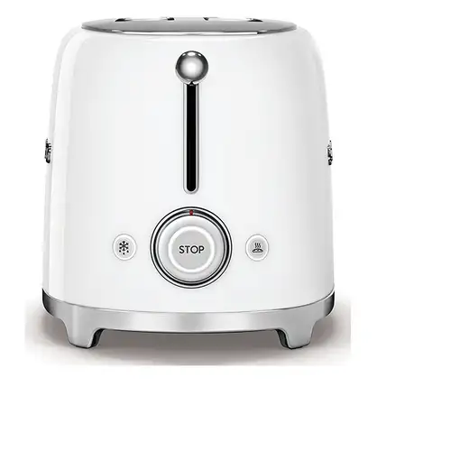 Smeg TSF02WHEU tostadora 6 4 rebanada(s) 1500 W Blanco