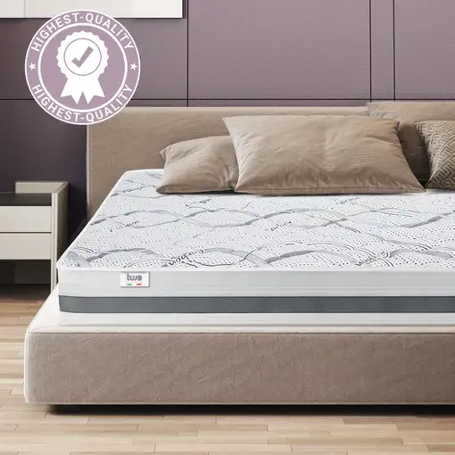 The White Stone Colchón Carbon Matrimonial 175x200 Memory|H25cm|M. in Italy