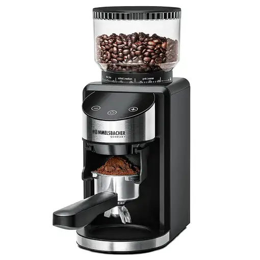 Rommelsbacher EKM 400 molinillo de café 200 W Negro, Acero inoxidable