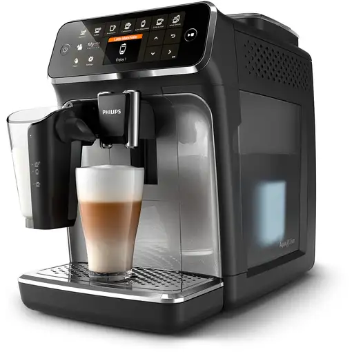 Philips Cafeteras expreso completamente automáticas serie 4300 EP4346/70 de