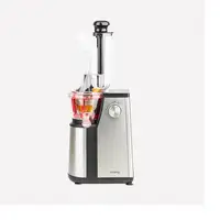 H.Koenig GSX18 exprimidor Exprimidor lenta 400 W Negro, Acero inoxidable