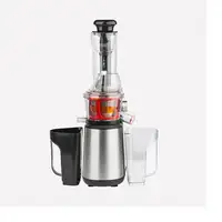 H.Koenig GSX18 exprimidor Exprimidor lenta 400 W Negro, Acero inoxidable