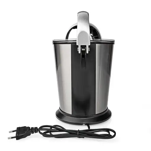 Nedis KAJC200SR exprimidor Exprimidor eléctrico con brazo 100 W Aluminio, Negro
