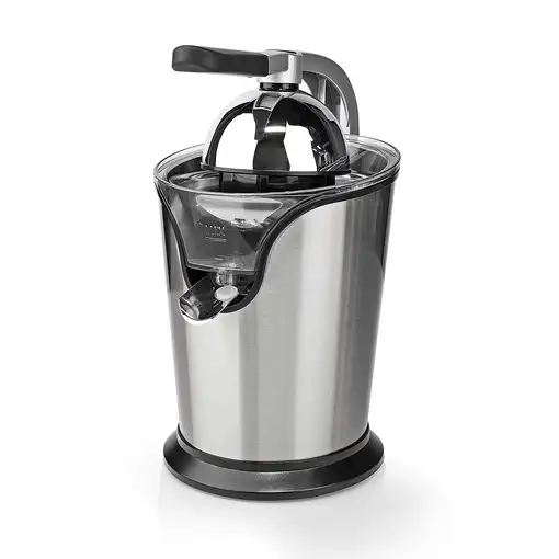 Nedis KAJC200SR exprimidor Exprimidor eléctrico con brazo 100 W Aluminio, Negro