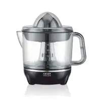 Haeger CJ-025.006A exprimidor Licuadora centrífuga 25 W Negro