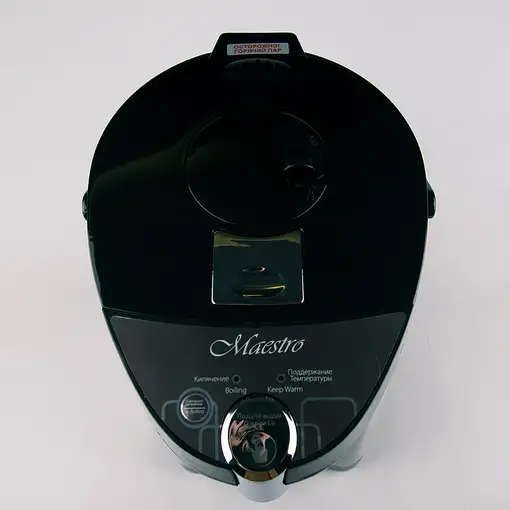 Feel Maestro MR-081 tetera eléctrica 4,5 L 750 W Negro, Acero