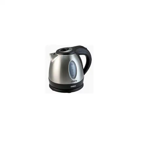 H.Koenig BO12 tetera eléctrica 1,2 L 1630 W Negro, Acero inoxidable